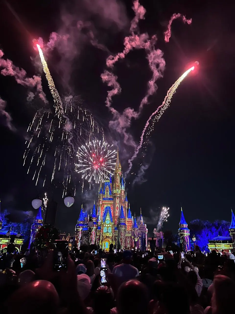 Fogos de artifício na Disney